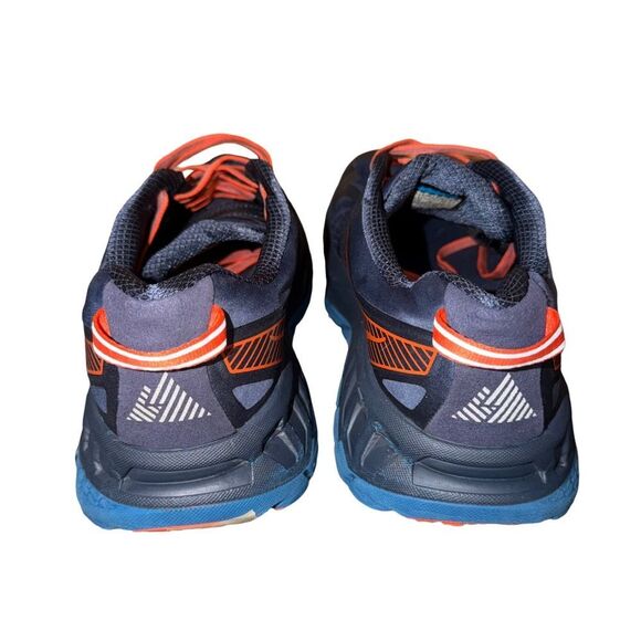 Hoka Men\'s Stinson Atr 5 Navy and Orange Athletic Shoes size 11